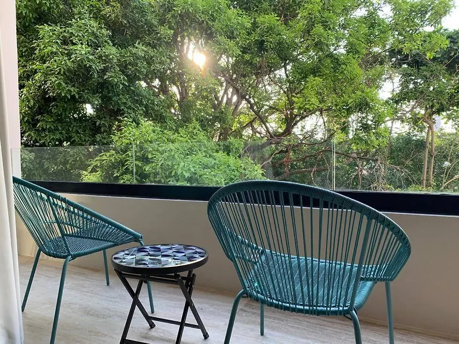 Kaab South Beach - Beautiful Big Studio - Rooftop Pool Ocean View Playa del Carmen 0*,  Meksika