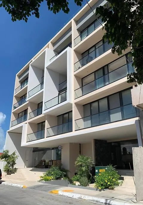 Kaab South Beach - Beautiful Big Studio - Rooftop Pool Ocean View Playa del Carmen Daire