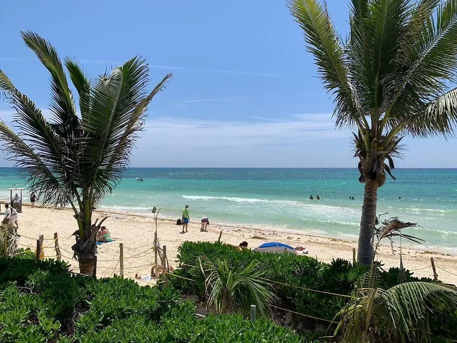 Daire Kaab South Beach - Beautiful Big Studio - Rooftop Pool Ocean View Playa del Carmen Meksika