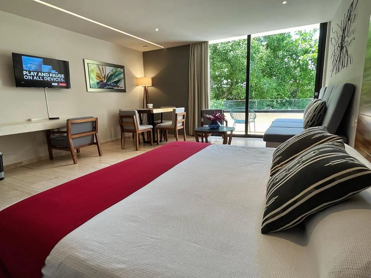 Kaab South Beach - Beautiful Big Studio - Rooftop Pool Ocean View Playa del Carmen Meksika